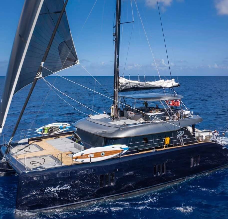 relentless catamaran