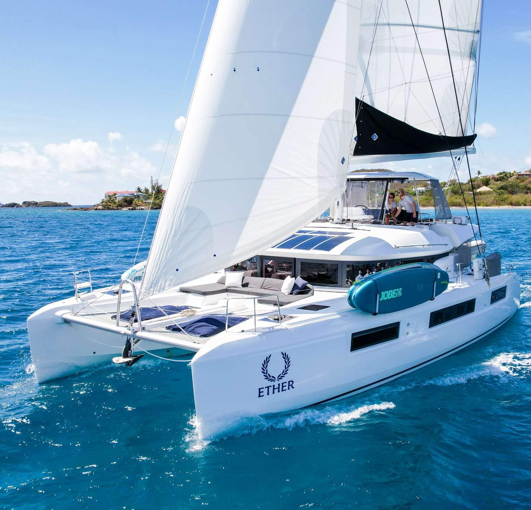 Ether - Luxury Sailing Catamaran | Epic Yacht Charters