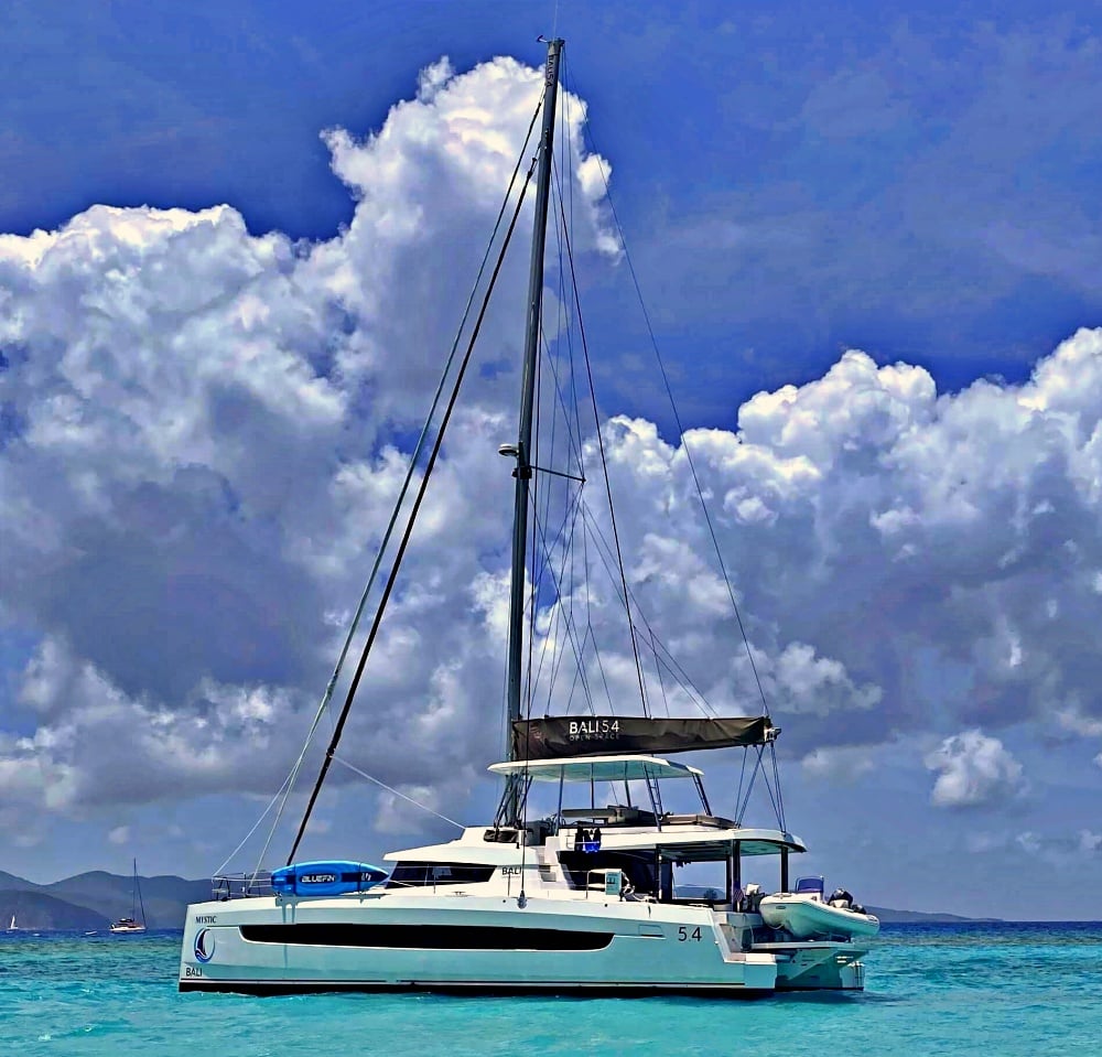 mystic sailing catamaran