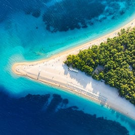 Brac island Croatia