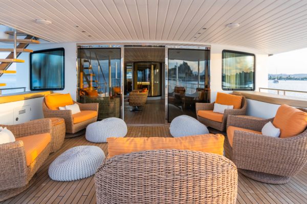 M/Y Serenity Upper Deck